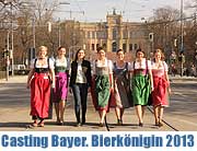 Casting zur "Bayerischen Bierkönigin 2013" im GOP Varieté Theater, München am 07.03.2013. Infos & Video (©Foto: Martin Schmitz)